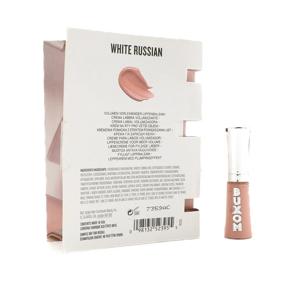 BUXOM - Full-On Plumping Lip Cream - White Russian - 1.5 ml - Travel Size
